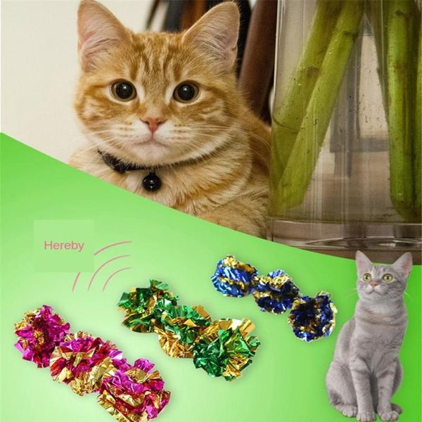 cat toys style play with xi zhi ball tin foil balls crystal paper flower useful product funny papers pets sound toy
cat toys style play with xi zhi ball tin foil balls crystal paper flower useful product funny papers pets sound toy
