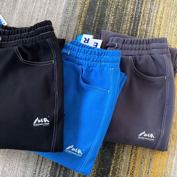 men's pants men women 1:1 high-quality stitching heavy fabric adererror drawstring cargo overalls patchwork ader error sweatpants, Black
men's pants men women 1:1 high-quality stitching heavy fabric adererror drawstring cargo overalls patchwork ader error sweatpants, Black