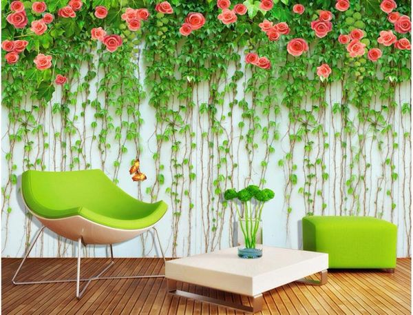 wallpapers custom po 3d room wallpaper non-woven mural rose vine butterfly decoration painting wall murals for walls 3 d
wallpapers custom po 3d room wallpaper non-woven mural rose vine butterfly decoration painting wall murals for walls 3 d