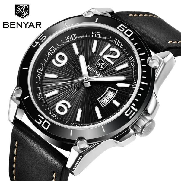 wristwatches benyar quartz watch men casual military sport waterproof chronograph relogio masculino clock, Slivery;brown
wristwatches benyar quartz watch men casual military sport waterproof chronograph relogio masculino clock, Slivery;brown