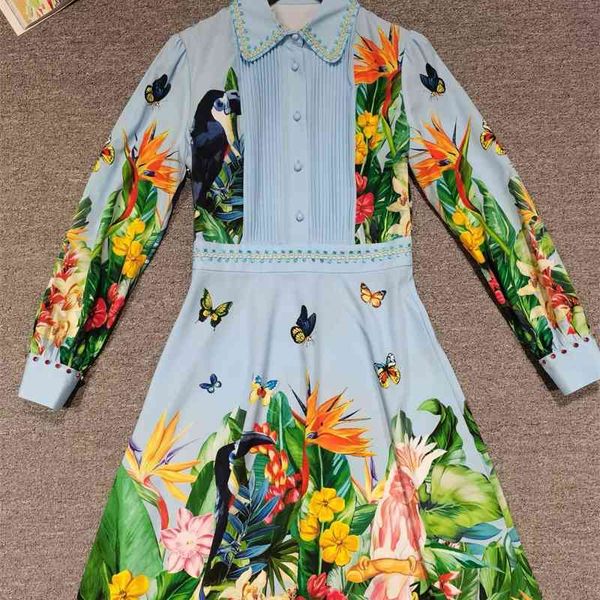 truevoker spring runway vintage print resort dres peter pan collar draped lady blue festa vestidos 210602, Black;gray
truevoker spring runway vintage print resort dres peter pan collar draped lady blue festa vestidos 210602, Black;gray
