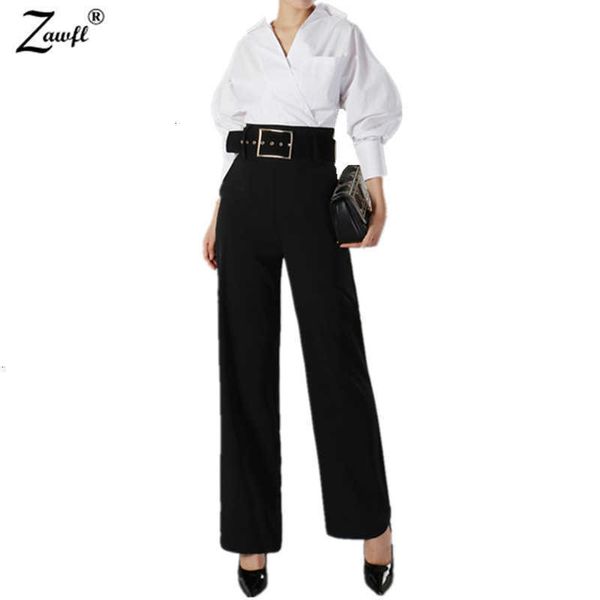 women's two piece pants fashion women suit runway bat sleeve irregular shirt +long trousers button embroidery set l d8mu, White
women's two piece pants fashion women suit runway bat sleeve irregular shirt +long trousers button embroidery set l d8mu, White