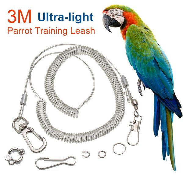 other bird supplies 3m parrot flying training leash ultra-light flexible rope anti-bite with leg ring harness outdoor macaw cockatiel starli
other bird supplies 3m parrot flying training leash ultra-light flexible rope anti-bite with leg ring harness outdoor macaw cockatiel starli
