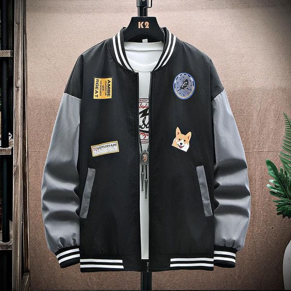 men's jackets baseball suit 2021 autumn coat jacket trend handsome loose versatile student korean windbreaker, Black;brown
men's jackets baseball suit 2021 autumn coat jacket trend handsome loose versatile student korean windbreaker, Black;brown