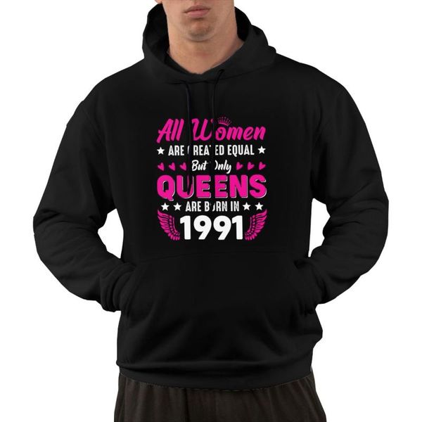 men's hoodies & sweatshirts queens are in 1991 birthday gifts printed oversized men camiseta hombre polyester goth tee streetwear, Black
men's hoodies & sweatshirts queens are in 1991 birthday gifts printed oversized men camiseta hombre polyester goth tee streetwear, Black