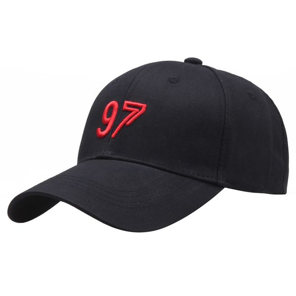 hat female spring and summer korean chaoren duck tongue hat digital 97 embroidery college lovely versatile curved brim baseball cap, Black;white
hat female spring and summer korean chaoren duck tongue hat digital 97 embroidery college lovely versatile curved brim baseball cap, Black;white