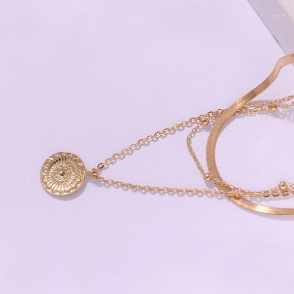 chains vintage bohemia gold round coin letter layered chain necklace for women shell pearl moon long choker collar pendant butterfly1, Silver
chains vintage bohemia gold round coin letter layered chain necklace for women shell pearl moon long choker collar pendant butterfly1, Silver