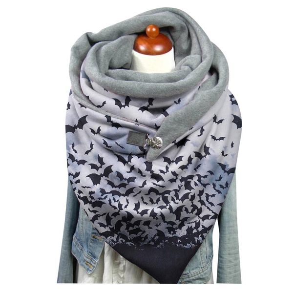 scarves halloween pattern scarf 2021 winter warm soft wrap shawls button casual fashion echarpe femme hiver, Blue;gray
scarves halloween pattern scarf 2021 winter warm soft wrap shawls button casual fashion echarpe femme hiver, Blue;gray