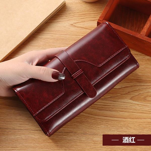clutch bags women's purse long 2021 fashion multi-card retro high-capacity three fold hand bag can be put mobile phone
clutch bags women's purse long 2021 fashion multi-card retro high-capacity three fold hand bag can be put mobile phone