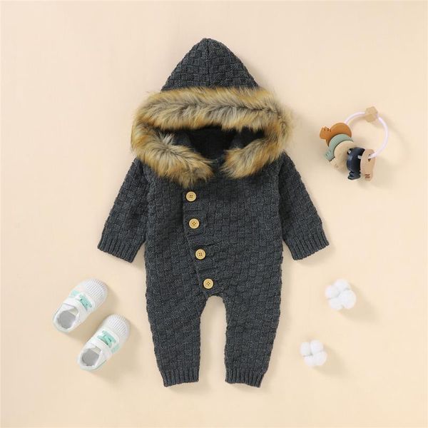 jumpsuits pudcoco baby girls boys knitted romper autumn winter solid single-breasted long sleeve hooded jumpsuit with wool collar 0-24m, Blue
jumpsuits pudcoco baby girls boys knitted romper autumn winter solid single-breasted long sleeve hooded jumpsuit with wool collar 0-24m, Blue