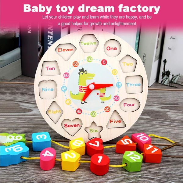 party favor kids wooden puzzle clock toy montessori toys educational beaded shape matching game color number learning for children
party favor kids wooden puzzle clock toy montessori toys educational beaded shape matching game color number learning for children
