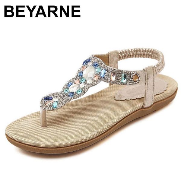 beyarne woman t-strap flats wedges flip flops sandals shoe fashion casual elastic band flowers rhinestone sequines leather, Black
beyarne woman t-strap flats wedges flip flops sandals shoe fashion casual elastic band flowers rhinestone sequines leather, Black
