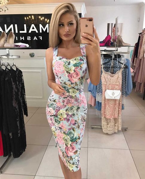 casual dresses summer office lady knee-length bodycon women sleeveless bussiness style slim floral print pencil bandage es q3av, Black;gray
casual dresses summer office lady knee-length bodycon women sleeveless bussiness style slim floral print pencil bandage es q3av, Black;gray