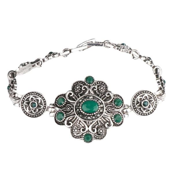 charm bracelets fashion women vintage flower artificial gem bracelet bangle party jewelry birthday gift, Golden;silver
charm bracelets fashion women vintage flower artificial gem bracelet bangle party jewelry birthday gift, Golden;silver