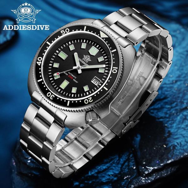 wristwatches addies dive men's watch sapphire glass ceramic nh35 mechanical watches 200m waterproof classic fashion luxury automatic, Slivery;brown
wristwatches addies dive men's watch sapphire glass ceramic nh35 mechanical watches 200m waterproof classic fashion luxury automatic, Slivery;brown