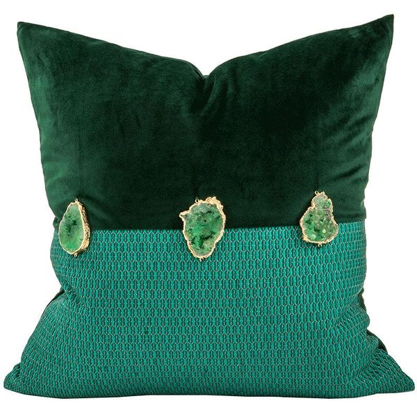 cushion/decorative pillow plain green gem cushion cover set home decoration cushions for outside garden chair luxury waist pillowcase 45x45c
cushion/decorative pillow plain green gem cushion cover set home decoration cushions for outside garden chair luxury waist pillowcase 45x45c