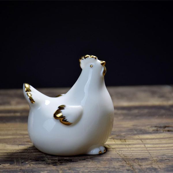 party favor household white glazed ceramic rooster ornaments, animal statue model gifts, suitable for home garden decoration crafts
party favor household white glazed ceramic rooster ornaments, animal statue model gifts, suitable for home garden decoration crafts