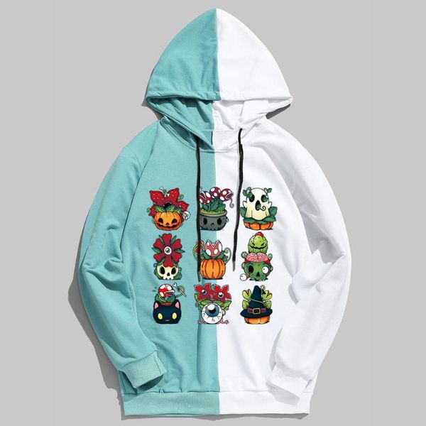 men's hoodies & sweatshirts succulents halloween oversized women printed oversize casual loose punk pullover jumper, Black
men's hoodies & sweatshirts succulents halloween oversized women printed oversize casual loose punk pullover jumper, Black