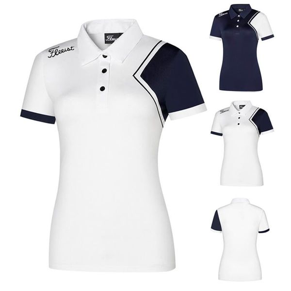 women's polos golf clothing short sleeve t-shirt outdoor sports sweat wicking thin shirt summer, White
women's polos golf clothing short sleeve t-shirt outdoor sports sweat wicking thin shirt summer, White