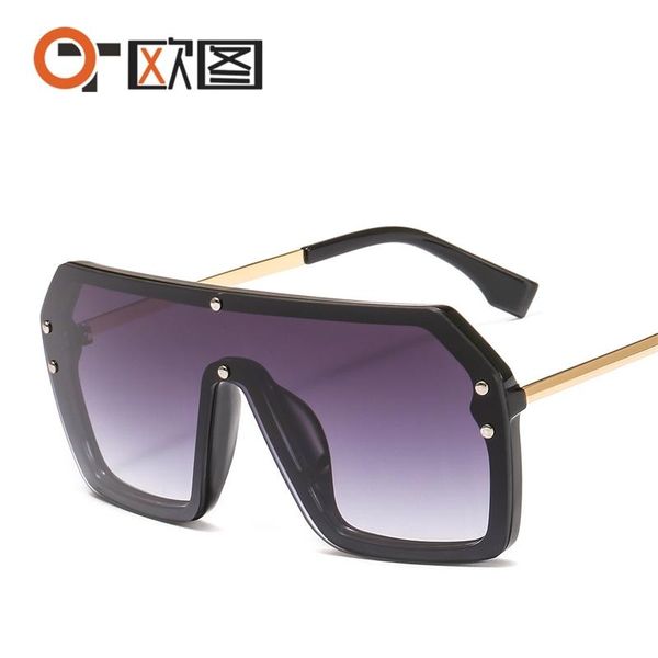 fashion sunglasses frames f letter one piece lens men's and women's personalized 6998, Black
fashion sunglasses frames f letter one piece lens men's and women's personalized 6998, Black