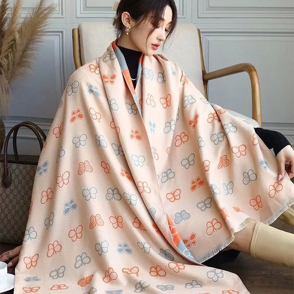 scarves autumn and winter warm scarf women's dual-use double-sided cashmere air-conditioned outdoor shawl 65*185cm, Blue;gray
scarves autumn and winter warm scarf women's dual-use double-sided cashmere air-conditioned outdoor shawl 65*185cm, Blue;gray