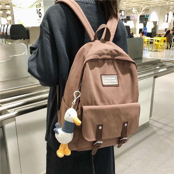 backpack simple female fashion girl school bag junior high student cute wild canvas lightweight
backpack simple female fashion girl school bag junior high student cute wild canvas lightweight