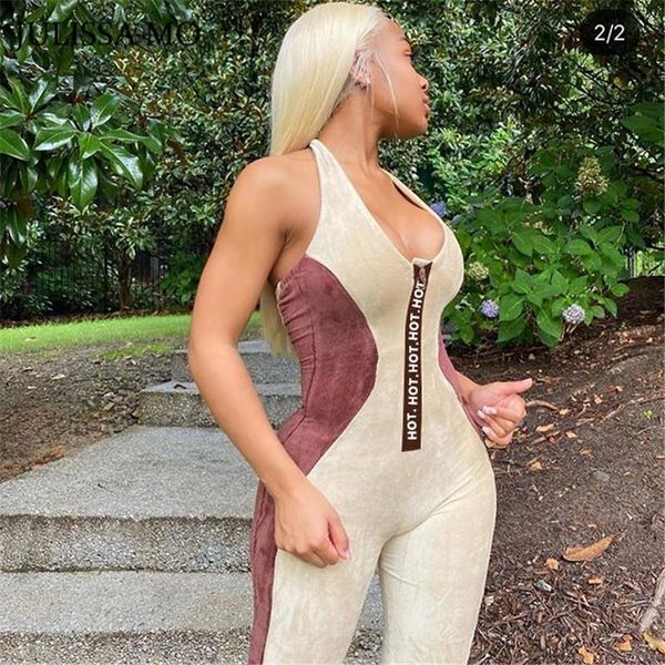 julissa mo halter backless pink jumpsuit romper women letter zipper jumpsuits velvet patchwork bodycon sporty overalls, Black;white
julissa mo halter backless pink jumpsuit romper women letter zipper jumpsuits velvet patchwork bodycon sporty overalls, Black;white