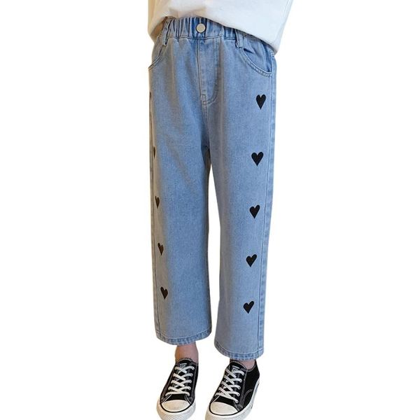 jeans for girls heart pattern girl's jeans casual style kids spring autumn children's clothes 6 8 10 12 14, Blue
jeans for girls heart pattern girl's jeans casual style kids spring autumn children's clothes 6 8 10 12 14, Blue