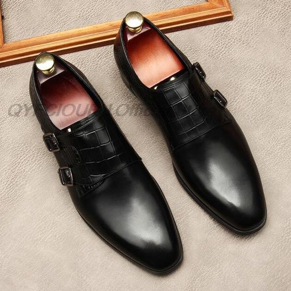 dress shoes handmade double buckle oxford for men black khaki genuine leather brogue men's slip on business formal o6pv
dress shoes handmade double buckle oxford for men black khaki genuine leather brogue men's slip on business formal o6pv