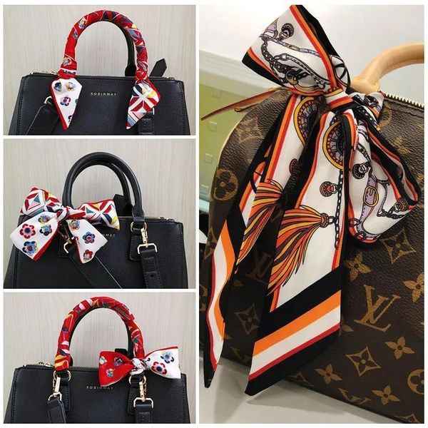 scarves bag satin silk scarf skinny women's neck hair band headwear handbag tie ribbons 2021 fashion summer shawl beach, Blue;gray
scarves bag satin silk scarf skinny women's neck hair band headwear handbag tie ribbons 2021 fashion summer shawl beach, Blue;gray