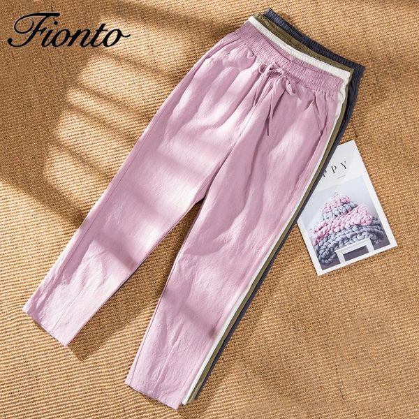 women's pants & capris fionto cotton and linen solid color elastic waist plus size loose leggings casual harlan cropped summer 2021, Black;white
women's pants & capris fionto cotton and linen solid color elastic waist plus size loose leggings casual harlan cropped summer 2021, Black;white