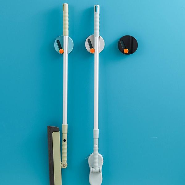 hooks & rails wall mounted mop holder multi-purpose cradle hook hanger adjustable household adhesive storage broom racks
hooks & rails wall mounted mop holder multi-purpose cradle hook hanger adjustable household adhesive storage broom racks