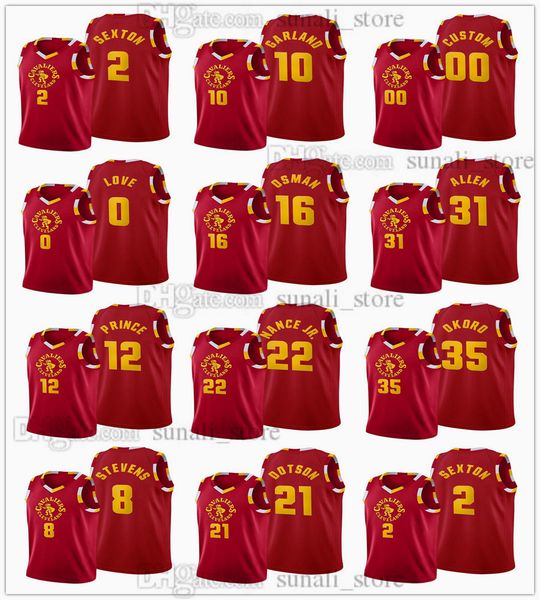 2021 2022 city black basketball jerseys 23 james collin sexton kevin love taurean prince larry nance jr. cedi osman darius garland isaac oko, Black;red
2021 2022 city black basketball jerseys 23 james collin sexton kevin love taurean prince larry nance jr. cedi osman darius garland isaac oko, Black;red