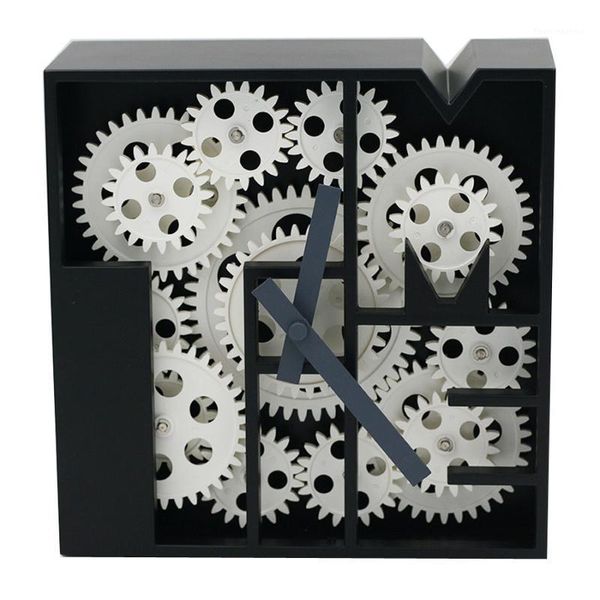 desk & table clocks gear clock modern design geometry rotary creative kids room watch home decor 6"1
desk & table clocks gear clock modern design geometry rotary creative kids room watch home decor 6"1