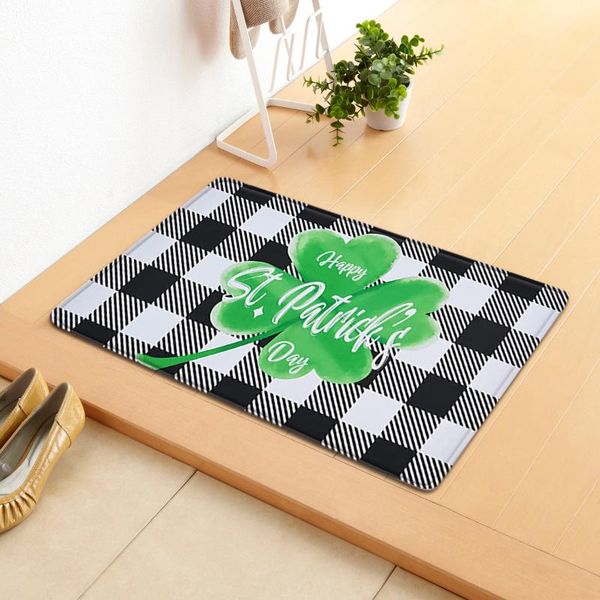 carpets wujie plaid four leaf clover pattern kitchen rug st. patrick's day doormats entrance non-slip mat rugs for living room carpet
carpets wujie plaid four leaf clover pattern kitchen rug st. patrick's day doormats entrance non-slip mat rugs for living room carpet