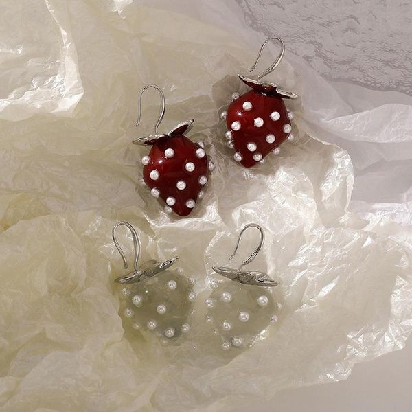 dangle & chandelier origin summer sweet transparent pearl strawberry earrings for women exquisite dots fruit party gifts jewelry, Silver
dangle & chandelier origin summer sweet transparent pearl strawberry earrings for women exquisite dots fruit party gifts jewelry, Silver