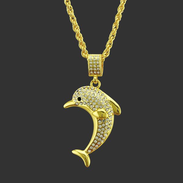 men chains pendant for hip hop amulet neck s necklace diamond inlaid three-dimensional dolphin nightclub, Silver
men chains pendant for hip hop amulet neck s necklace diamond inlaid three-dimensional dolphin nightclub, Silver