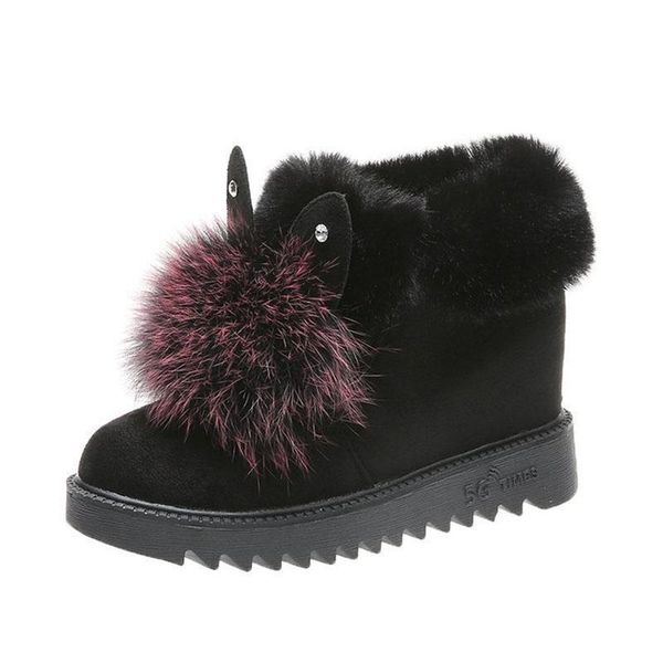 boots warm plush fur ankle shoes for women 2021 winter plus velvet snow chaussure femme slip on platform footwear botas de mujer, Black
boots warm plush fur ankle shoes for women 2021 winter plus velvet snow chaussure femme slip on platform footwear botas de mujer, Black