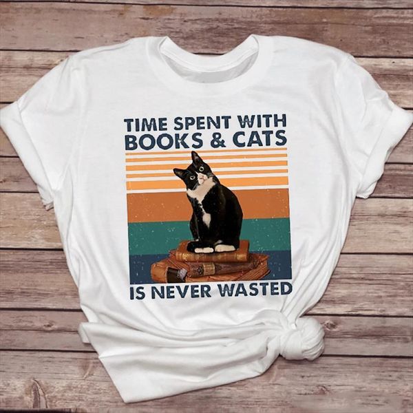 men striped cartoon cat pet mens t shirts style cute funny fashion clothing female 90s lady print graphic tee, White;black
men striped cartoon cat pet mens t shirts style cute funny fashion clothing female 90s lady print graphic tee, White;black