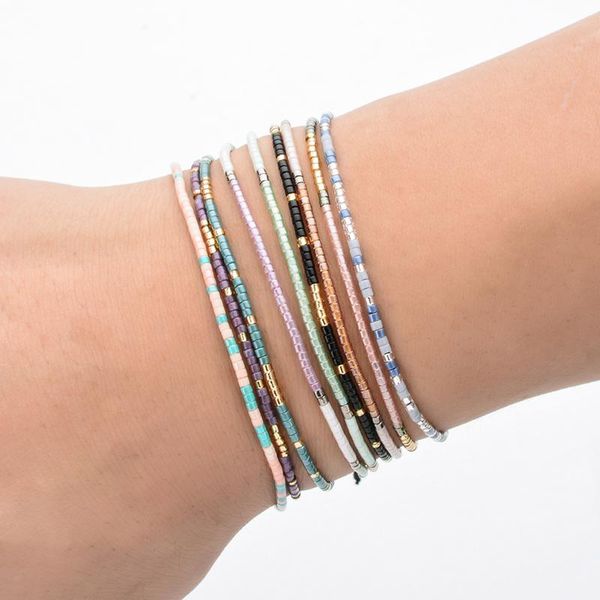beaded, strands fashion boho miyuki seed beads bracelets for women colorful charm adjustable friendship bracelet femme handmade jewelry gift, Black
beaded, strands fashion boho miyuki seed beads bracelets for women colorful charm adjustable friendship bracelet femme handmade jewelry gift, Black