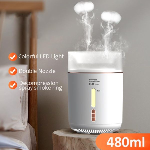 humidifiers creative jellyfish smoke ring aromatherapy air humidifier stress-relief ultrasonic cool mist aroma essential oil diffuser maker
humidifiers creative jellyfish smoke ring aromatherapy air humidifier stress-relief ultrasonic cool mist aroma essential oil diffuser maker