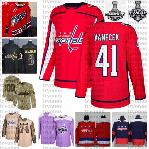 2021 reverse retro customize 41 vitek vanecek washington capitals champions hockey jersey golden edition camo veterans day fights cancer, Black;red
2021 reverse retro customize 41 vitek vanecek washington capitals champions hockey jersey golden edition camo veterans day fights cancer, Black;red