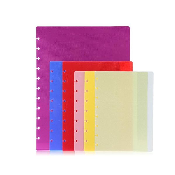 notepads fromthenon mushroom hole loose leaf notebook cover po shell frosted transparent pp material production stationery, Purple;pink
notepads fromthenon mushroom hole loose leaf notebook cover po shell frosted transparent pp material production stationery, Purple;pink