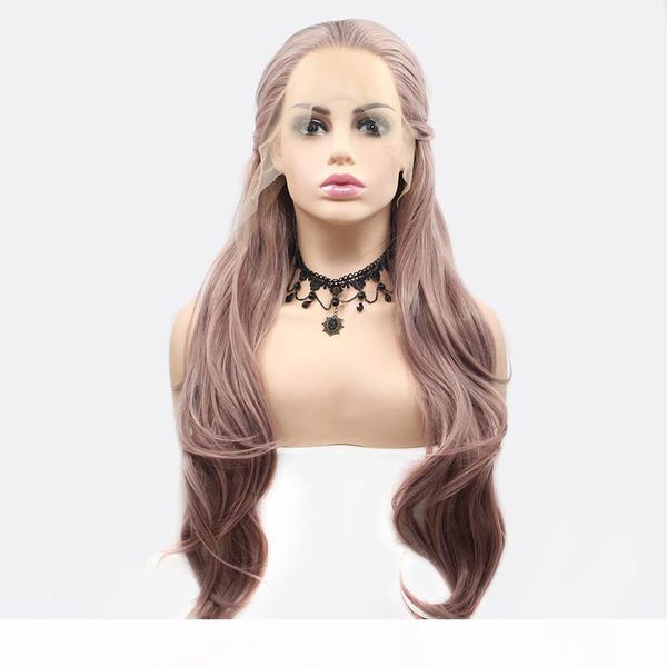 synthetic lace front wigs honey brown long natural wave hair cosplay wigs piano color heat resistant fiber wig 24 inch, Black
synthetic lace front wigs honey brown long natural wave hair cosplay wigs piano color heat resistant fiber wig 24 inch, Black