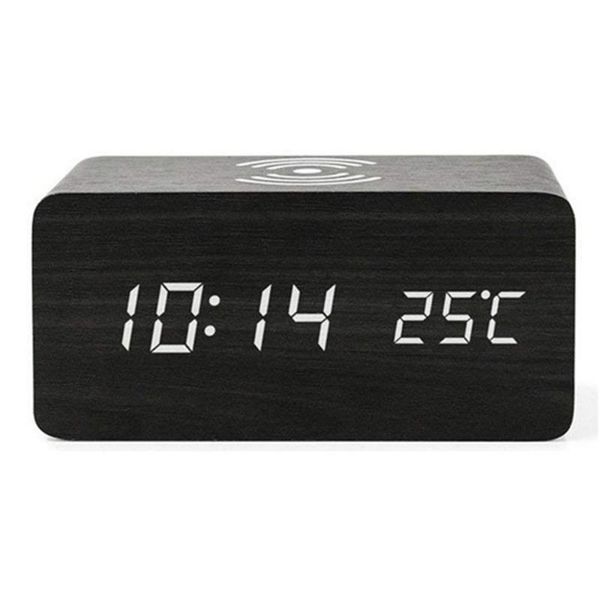 other clocks & accessories led wooden alarm clock watch table voice control digital clcok slient wirless deskusb/ powered decor
other clocks & accessories led wooden alarm clock watch table voice control digital clcok slient wirless deskusb/ powered decor