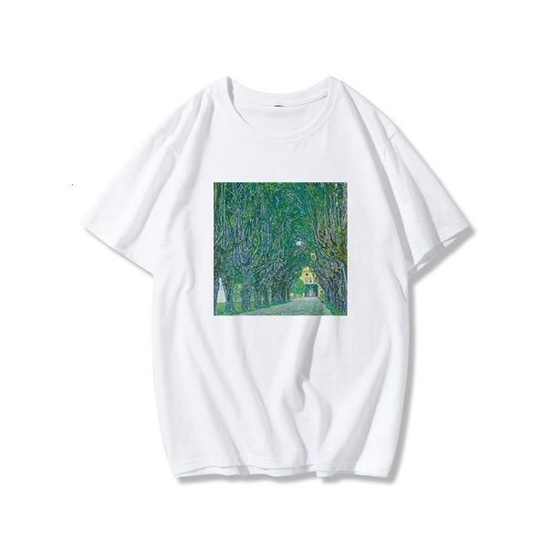printed loose summer new women's ulzzang harajuku pattern art oil painting o-neck vintage t-shirt drop shipping, White
printed loose summer new women's ulzzang harajuku pattern art oil painting o-neck vintage t-shirt drop shipping, White