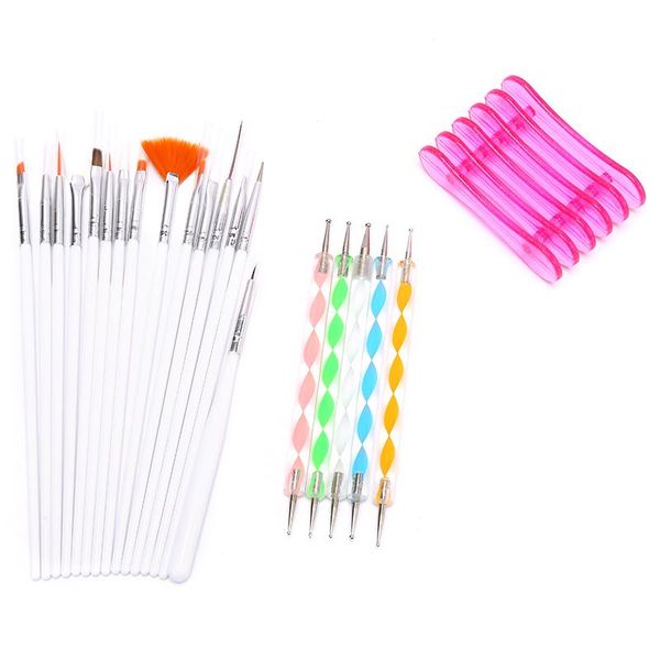 nail art kits 20pcs brush tips painting drawing carving dotting drill pen +pen holder
nail art kits 20pcs brush tips painting drawing carving dotting drill pen +pen holder