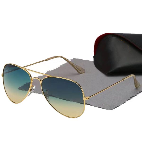 designer sunglasses sunshade luxury metal gold frame brand uv400 glasses 17 colors with box, White;black
designer sunglasses sunshade luxury metal gold frame brand uv400 glasses 17 colors with box, White;black