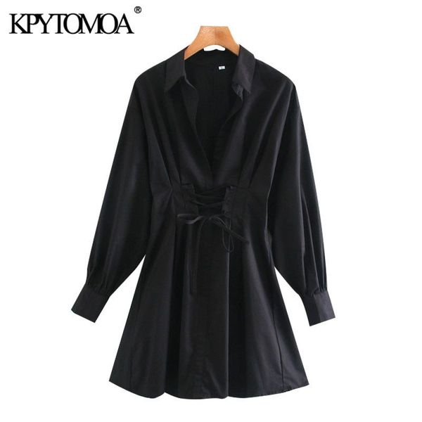 kpytomoa women chic fashion with drawstring tied pleated mini dress vintage long sleeve back zipper female dresses mujer 210302, Black;gray
kpytomoa women chic fashion with drawstring tied pleated mini dress vintage long sleeve back zipper female dresses mujer 210302, Black;gray