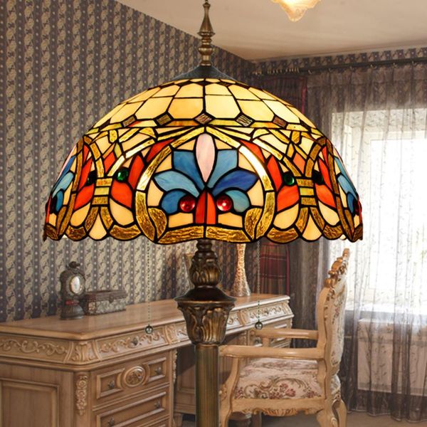 tiffany european baroque garden color glass floor lamp dining room bedroom decoration lamp
tiffany european baroque garden color glass floor lamp dining room bedroom decoration lamp